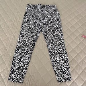 Orange Fashion Village Women’s Slim Crop Ankle Pant - Size L